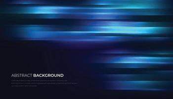 Abstract Blue Technology Futuristic Background with Blur Light Effect. Vector Illustration