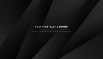 Black Abstract Premium Diagonal Background with Shadow. Vector Illustration