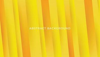 Abstract Diagonal Line Yellow Orange Background with Dynamic Shadow. Modern Futuristic Striped Gradient Background. Vector Illustration