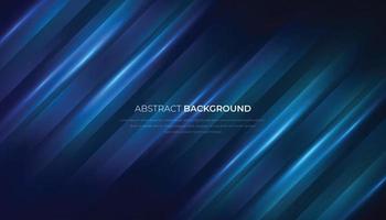 Abstract Blue Technology Futuristic Background with Blur Light Effect. Vector Illustration