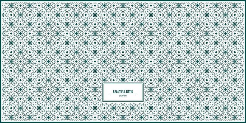 beautiful dark batik pattern design for business card