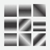 Halftone element in rectangle vector