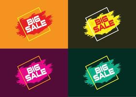 Big Sale Banner Promotion Background Free Vector