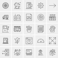 Logo and Business Card Template for Computer Building Monitor Factory vector illustration