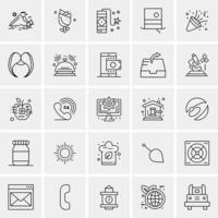 16 Universal Business Icons Vector Creative Icon Illustration to use in web and Mobile Related proj