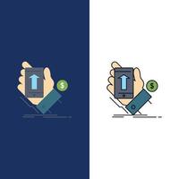 16 iconos de negocios universales vector ilustración de icono creativo para usar en proyectos relacionados con la web y dispositivos móviles