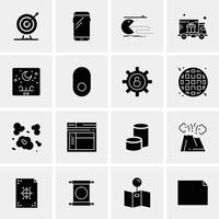 16 Business Universal Icons Vector Creative Icon Illustration to use in web and Mobile Related proje