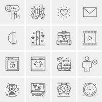 Compass Divider Science Bold and thin black line icon set vector