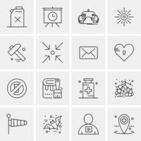 100 Solid Business Icons for web and Print Material vector