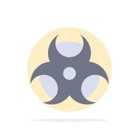 Education Physic Science Abstract Circle Background Flat color Icon vector