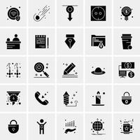 25 Universal Business Icons Vector Creative Icon Illustration to use in web and Mobile Related proj