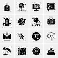 Mobile Cell Box Abstract Circle Background Flat color Icon vector