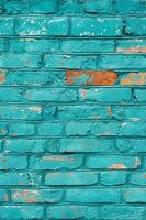 blue brick wall texture photo