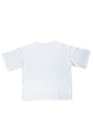 White t-shirt on white background photo