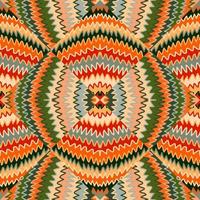 Abstract zig zag striped seamless pattern. Hand drawn sketch lines endless wallpaper. Decorative wave ethnic background. vector