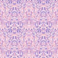 Psychedelic abstract kaleidoscope seamless pattern. Geometric mosaic ornament. vector