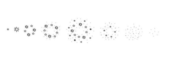 Doodle fireworks explode effect burst sprites for animation. vector