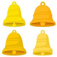Christmas Bell isolated on white background vector