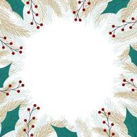 christmas background template vector