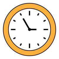 Symbol für die Zeitlinie der Uhr png