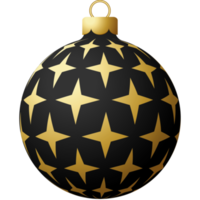 gouden Kerstmis bal luxe hangende snuisterij png