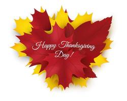 Thanksgiving Day Banner. Autumn Banner vector