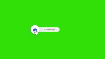 Subscribe and Reminder Button Animation. youtube subscribe button animation. video