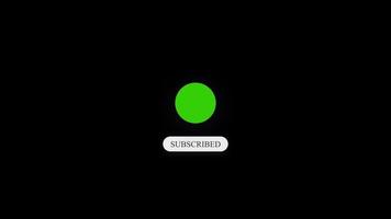 Subscribe and Reminder Button Animation. youtube subscribe button animation. video