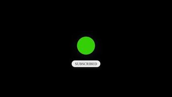 Subscribe and Reminder Button Animation. youtube subscribe button animation. video