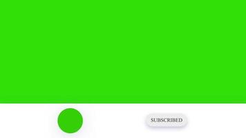 Subscribe and Reminder Button Animation. youtube subscribe button animation. video