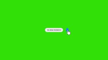 Subscribe and Reminder Button Animation. youtube subscribe button animation. video