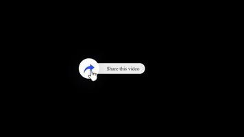 Subscribe and Reminder Button Animation. youtube subscribe button animation. video