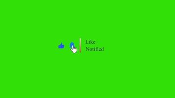 Subscribe and Reminder Button Animation. youtube subscribe button animation. video