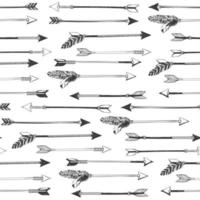 Arrows seamless pattern. vector