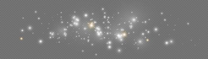 efecto de luz especial de brillo de chispas blancas. destellos vectoriales. polvo abstracto de navidad. efecto de partículas de polvo mágico brillante. textura brillante. chispas de polvo de estrellas vector