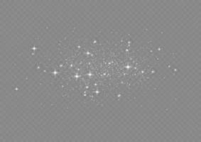 White sparks glitter special light effect. Vector sparkles. Christmas abstract dust. Sparkling magic dust particles effect. Sparkling texture. Stardust sparks