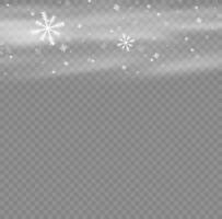 Snow and wind. White gradient decorative element.vector illustration. winter and snow with fog. wind and fog. vector