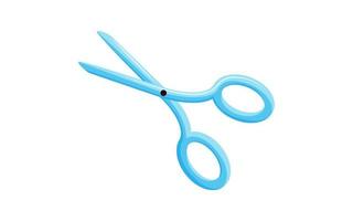 Premium Vector  Childrens training scissors with extra holes for