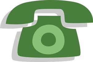 Journalism telephone, illustration, vector, on a white background. vector