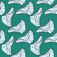 Callas pattern , illustration, vector on white background