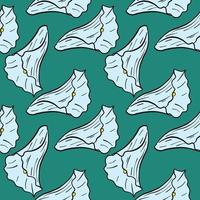 Callas pattern , illustration, vector on white background