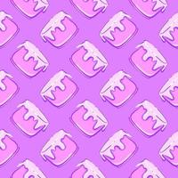 Purple paint , seamless pattern on a purple vector