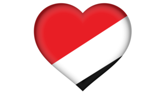 icono de la bandera del principado de Sealand en forma de corazón png