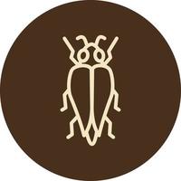 Bug with wings, illustration, on a white background. vector
