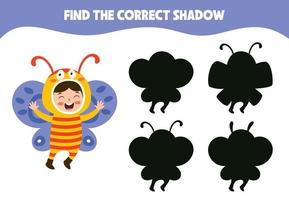 Find The Correct Shadow Activity vector
