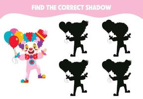 Find The Correct Shadow Activity vector