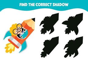 Find The Correct Shadow Activity vector