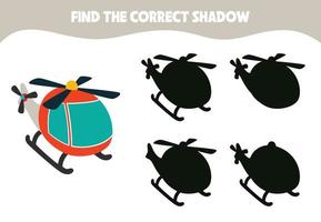 Find The Correct Shadow Activity vector