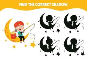 Find The Correct Shadow Activity vector