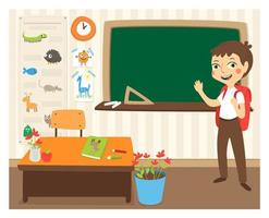 Back to school vector illustration.